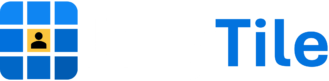 logo with text in white side by side